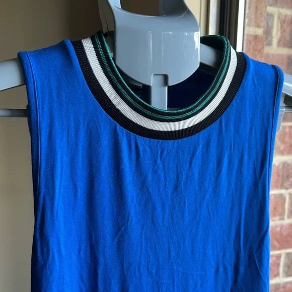 Topshop Vibrant Blue Midi Dress - Picture 3 of 8